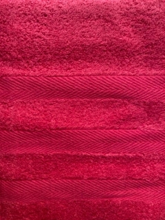 VERONA Froté ručník červená 50x90 cm